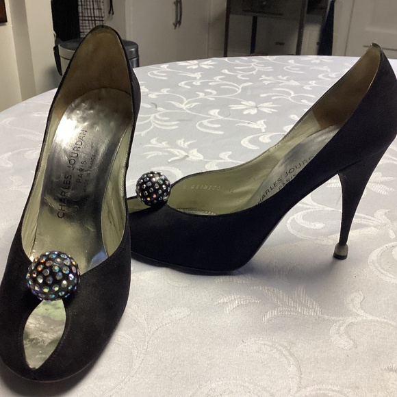 Charles Jordan Paris shoes size. see measurements. RARE ONES  OMG ,😆 - Picture 1 of 12